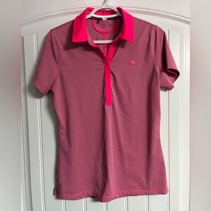 Under Armour Vibrant‎ Pink Polo Shirt